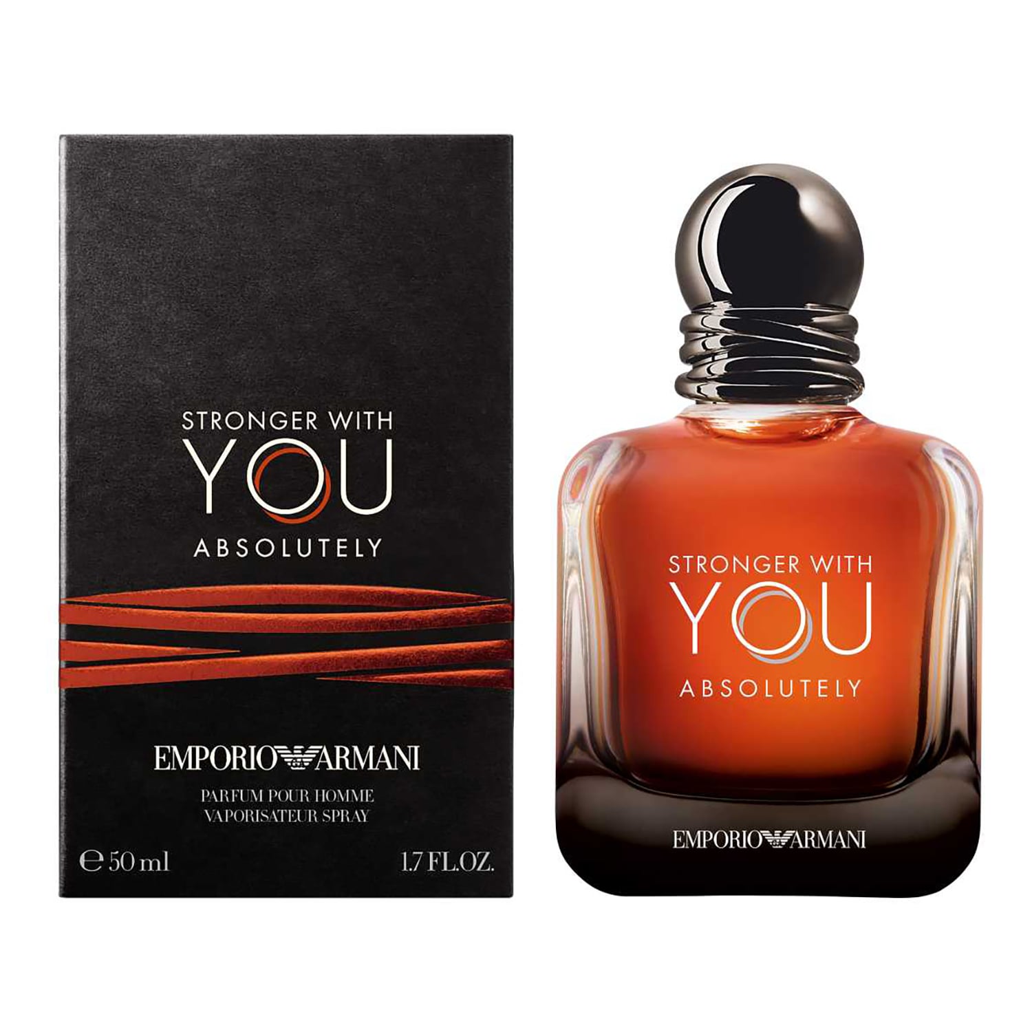 STRONGER WITH YOU ABSOLUTELY、 100mlの男性用 Emporio Stronger With You Absolutely - Perfumy i ARMANI (50