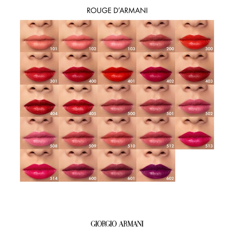 Rouge d'Armani Lippenstift - Hochpigmentierter Lippenstift mit Satin-Finish