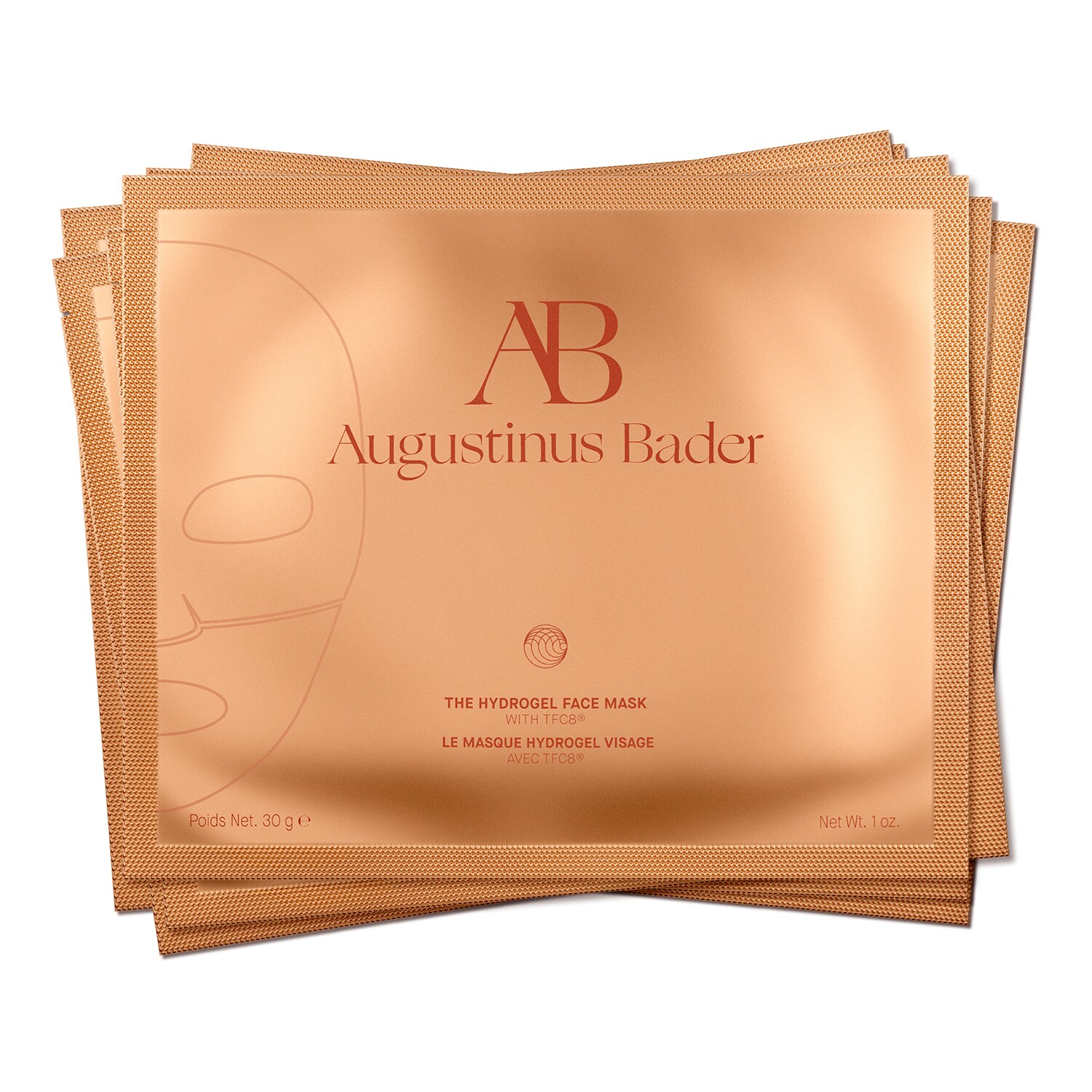 AUGUSTINUS BADER - The Hydrogel Face Mask 6 Pack – Hydrogelová maska