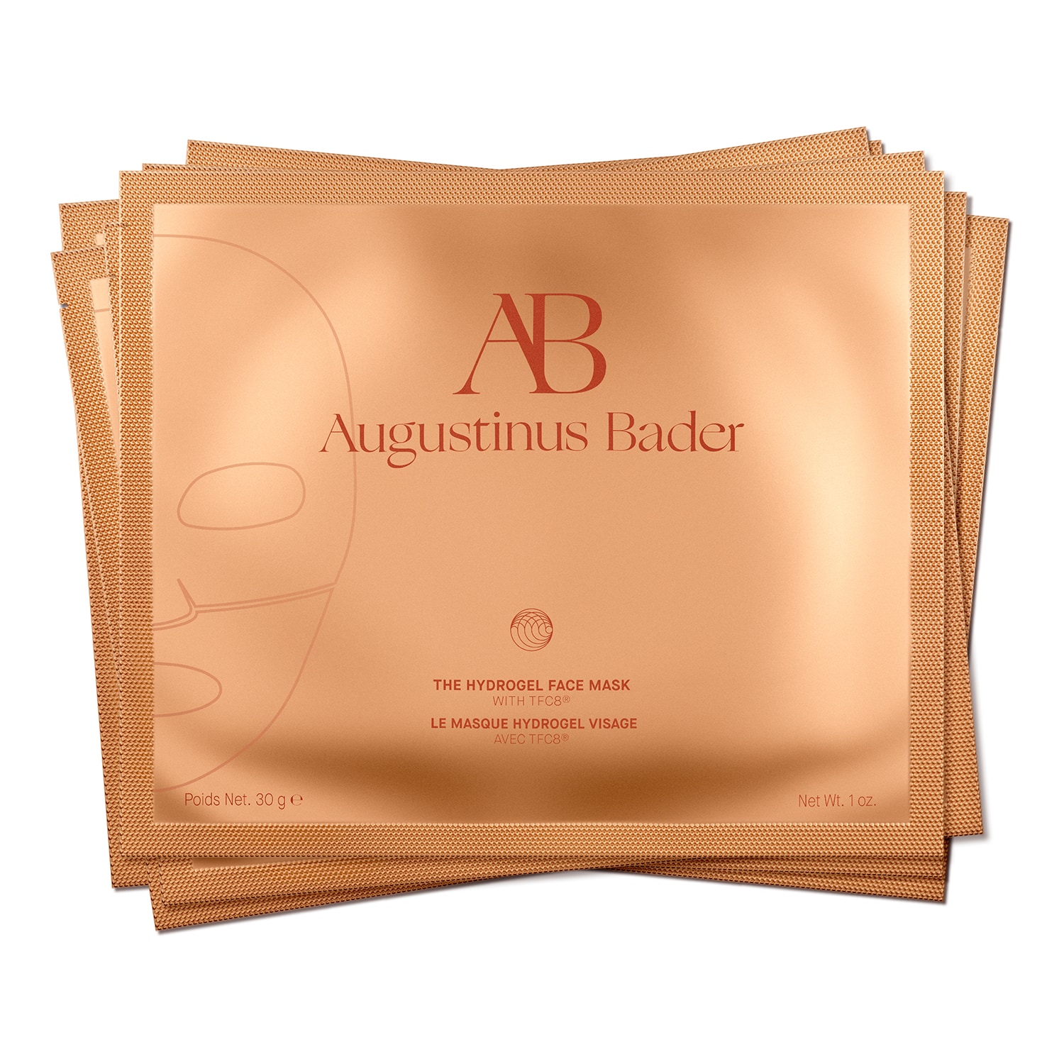 E-shop AUGUSTINUS BADER - The Hydrogel Face Mask 6 Pack – Hydrogelová maska