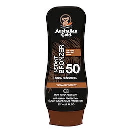 SPF 50 LOTION W/ BRONZER - Protector Solar Con Bronceador 