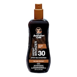 SPF 30 Spray Gel W/Bronzer - Protector Solar Con Bronceador 