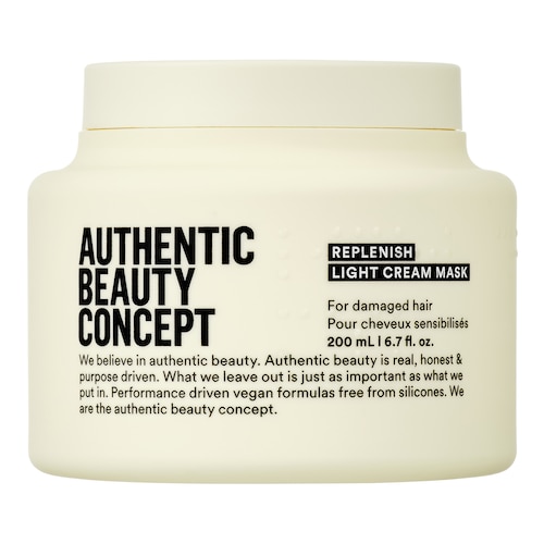 Authentic Beauty Concept - Replenish Light Cream Mask - Ελαφριά μάσκα για λεπτά και ταλαιπωρημένα μαλλιά