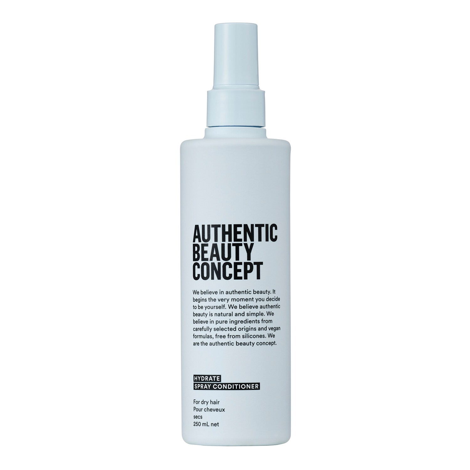 E-shop AUTHENTIC BEAUTY CONCEPT - Hydrate Spray Conditioner - Lehký sprej pro normální, suché a kudrnaté vlasy