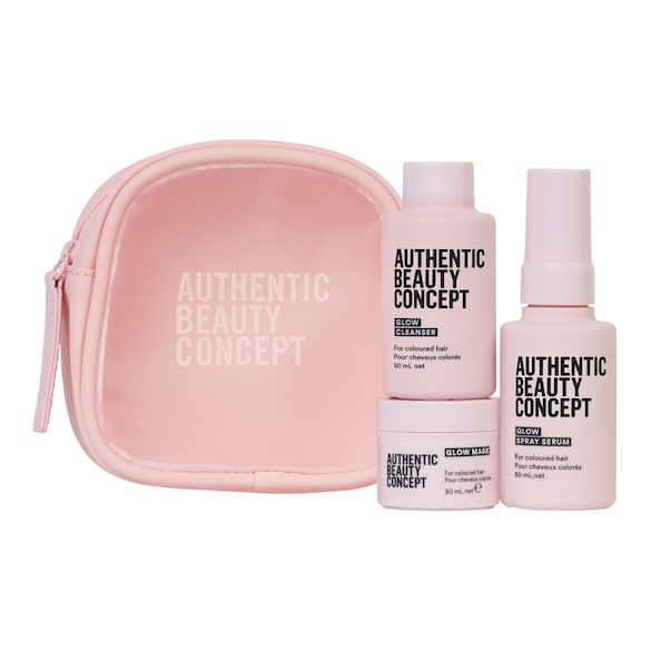 Glow - Zestaw nabłyszczający do pielęgnacji włos&oacute;w, AUTHENTIC BEAUTY CONCEPT