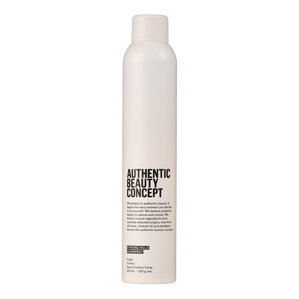 Authentic Beauty Concept - Strong Hold Hairspray - Lacca Capelli Ad Asciugatura Rapida E A Lunga Tenuta - 300ml - Donna