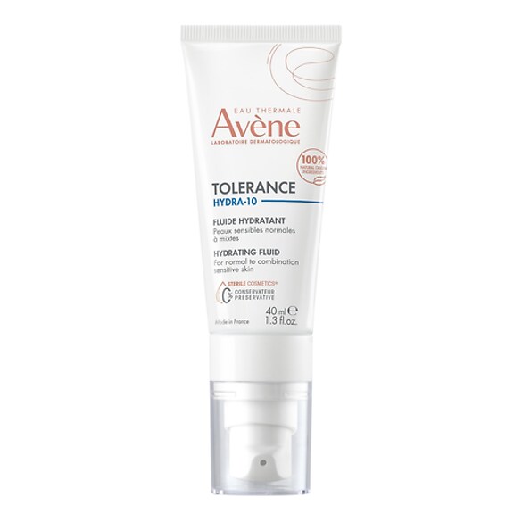 Tolérance Hydra 10 - Fluide hydratant peaux sensibles normales à mixtes, AVENE