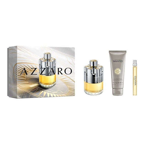 Wanted - Coffret Eau de Toilette, Gel corps & cheveux, AZZARO