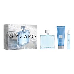 Chrome - Coffret Eau de Toilette, Shampooing Cheveux & Corps et Format Voyage