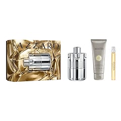 Wanted - Coffret Eau de Parfum, Gel douche Cheveux & Corps et Format Voyage, AZZARO