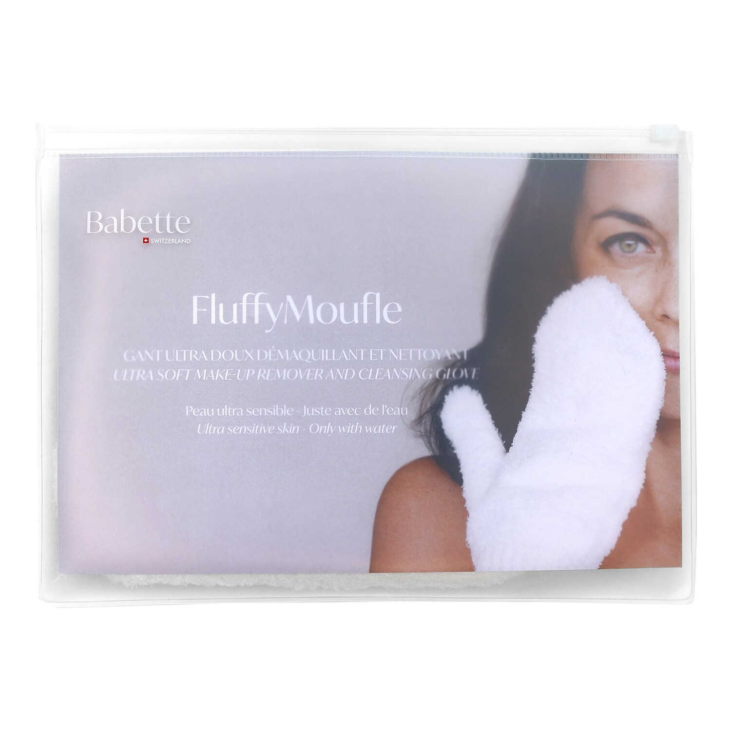 BABETTE - Fluffy Moufle – Ultrajemná odličovací a čisticí rukavice
