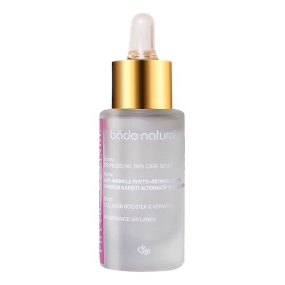 Kırışıklık Karşıtı Alternatif Retinol Serum - Kolajen Destekleyici ve Onarıcı, BADE NATURAL