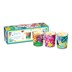 Moana Delirium Floral Jardin Pallanca - Trio Bougies Parfumees, BAÏJA
