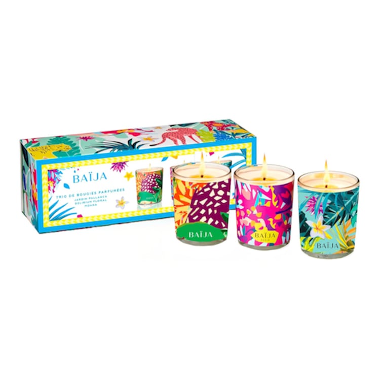 Moana Delirium Floral Jardin Pallanca - Trio Bougies Parfumees