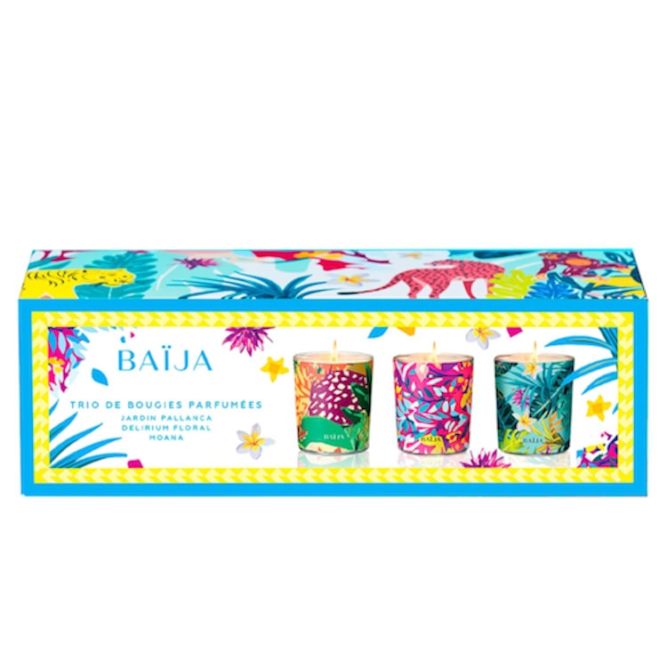 Moana Delirium Floral Jardin Pallanca - Trio Bougies Parfumees