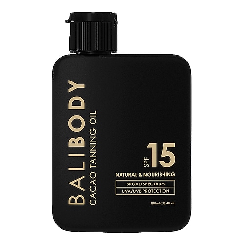 BALI BODY - Cacao Tanning Oil SPF 15 – Ochranný opalovací olej