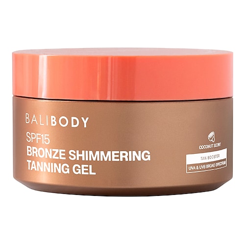 BALI BODY - Shimmering Tanning Gel SPF 15 – Zářivý opalovací gel s SPF 15