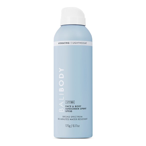 Face & Body Sunscreen Spray - Spray protectie solara SPF 50, Bali Body