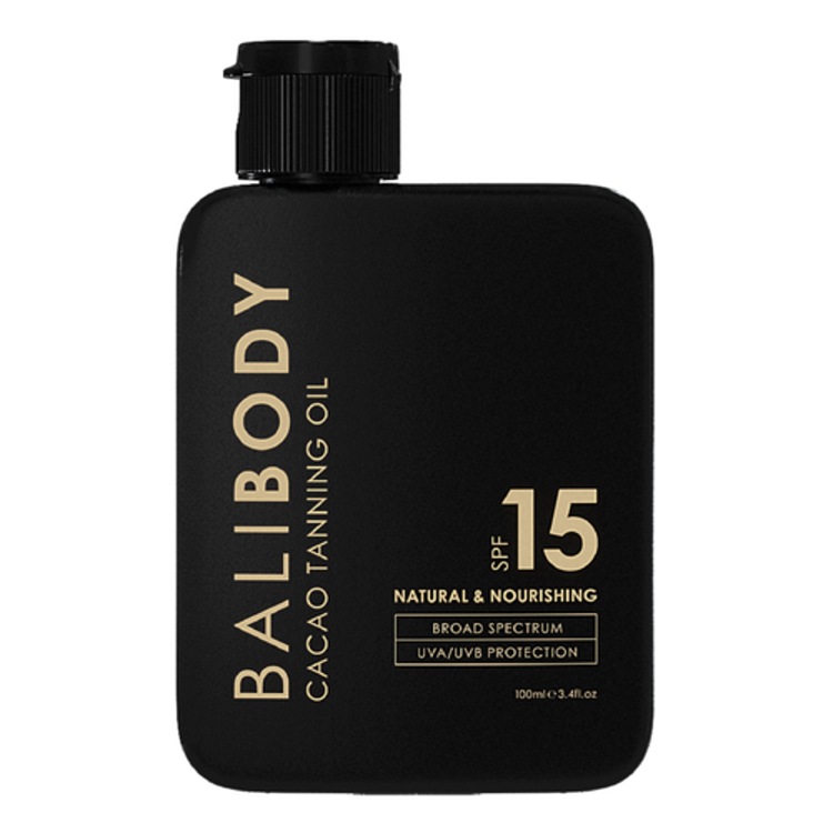 Cacao Tanning Oil SPF 15 - Huile Bronzante Protectrice
