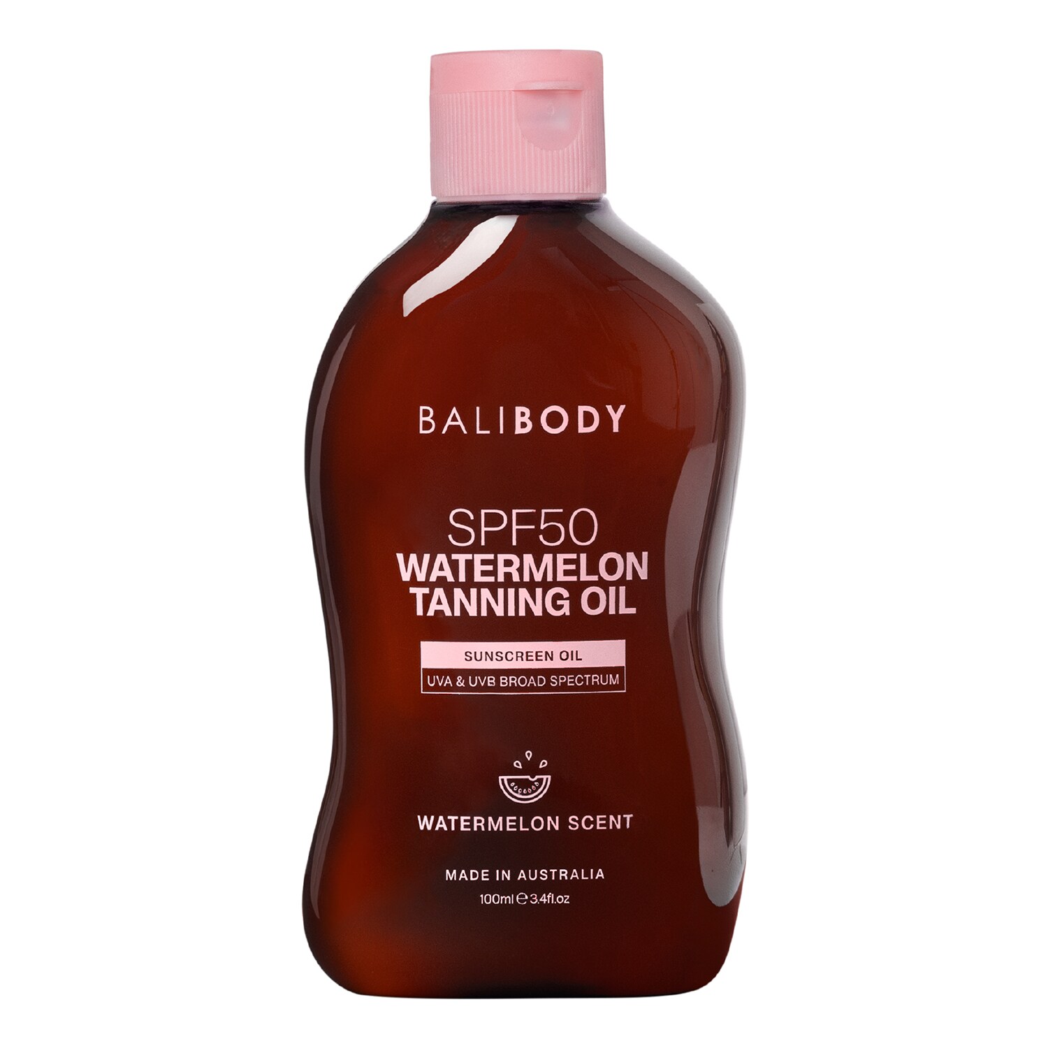 BALI BODY - Watermelon Tanning Oil SPF 50 – Ochranný opalovací olej