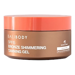 Shimmering Tanning Gel SPF 15 - Rozświetlający żel brązujący SPF 15, BALI BODY