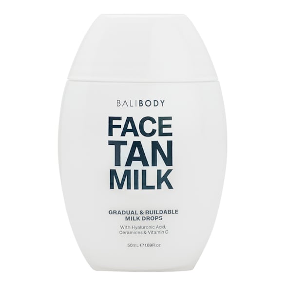 Face Tan Milk Drops - Gotas de leite autobronzeador para o rosto, Bali Body