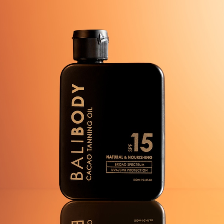 Cacao Tanning Oil SPF 15 - Huile Bronzante Protectrice