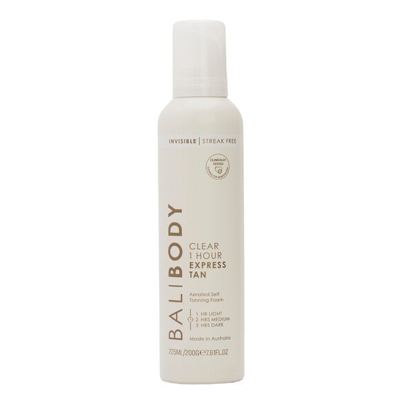 Bali Body - Clear 1 Hour Express Self Tan - Autoabbronzante Express 1 Ora - bali Body Clear 1 Hour Express Self Tan - Donna
