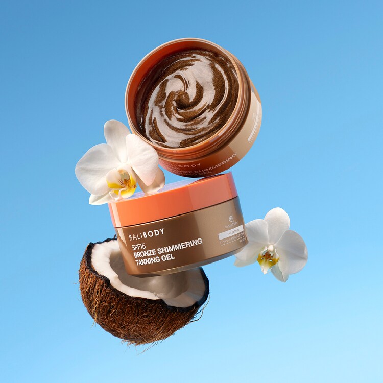 Shimmering Tanning Gel SPF 15 - Gel bronzeador luminoso FPS 15