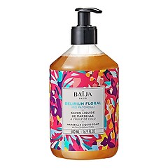 Délirium Floral Iris Patchouli - Savon Liquide Marseille Corps et Mains, BAÏJA