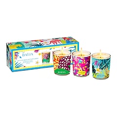 Moana Delirium Floral Jardin Pallanca - Trio Bougies Parfumees, BAÏJA