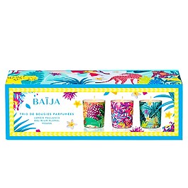 Moana Delirium Floral Jardin Pallanca - Trio Bougies Parfumees