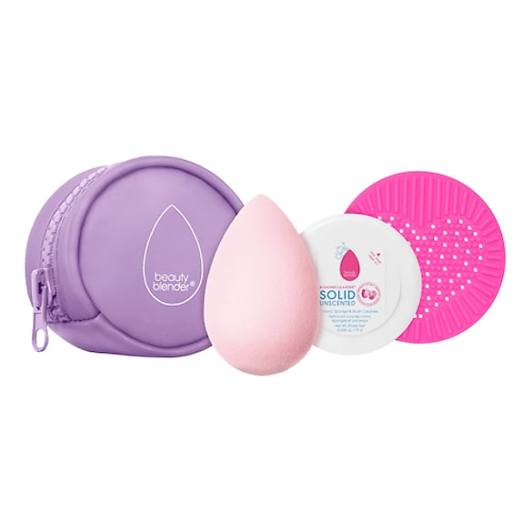 Besties Lavender Kit – Zestaw do czyszczenia gąbek i pędzli, BEAUTYBLENDER