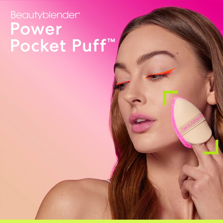 POWER POCKET PUFF™ -  Dual-Sided Powder Puff