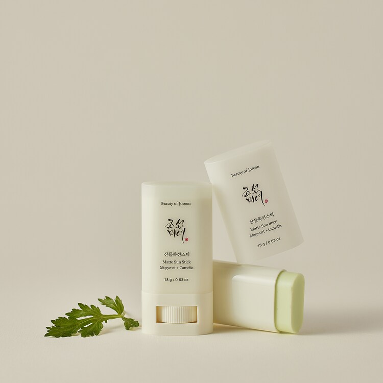 Matte Sun Stick: Mugwort + Camelia - Protezione solare non grassa SPF 50+