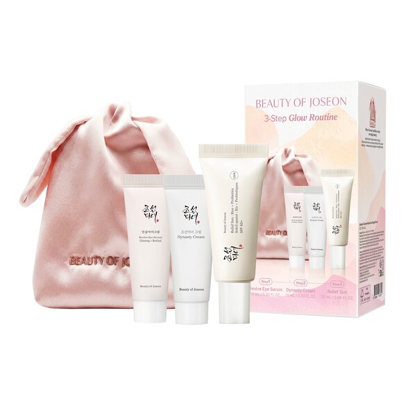 Beauty Of Joseon - 3-step Glow Routine - Set Di Trattamenti Idratanti E Illuminanti - 3-step Glow Routine Set - Donna