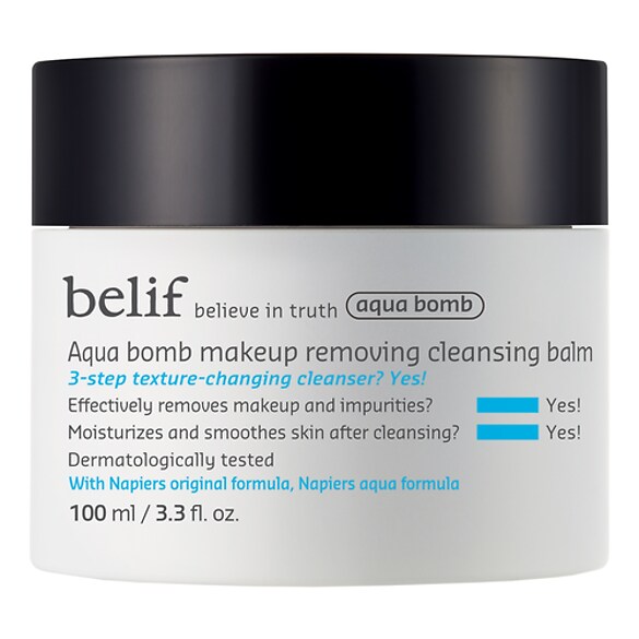 Aqua bomb makeup removing cleansing balm, Belif