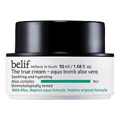 The True Cream Aqua Bomb Aloe Vera - Nemlendirici ve Yatıştırıcı Jel Krem, BELIF