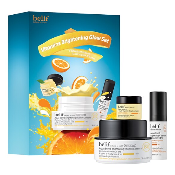 Vitamins Brightening Glow Set - Face Care Set, BELIF