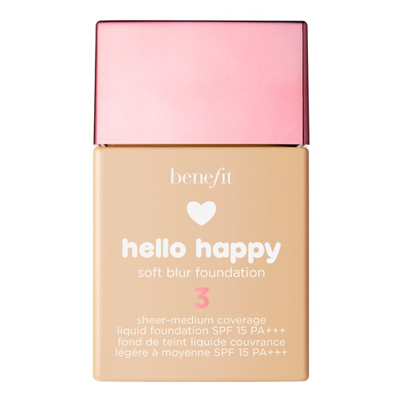 Hello Happy Soft Blur Foundation - Tekutý make-up, BENEFIT COSMETICS