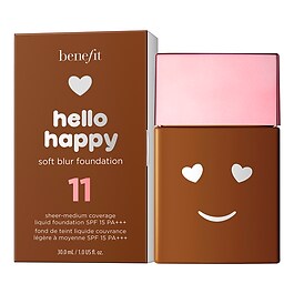 Hello Happy - Podkład do twarzy o kryciu od lekkiego do średniego