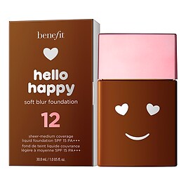 Hello Happy - Podkład do twarzy o kryciu od lekkiego do średniego