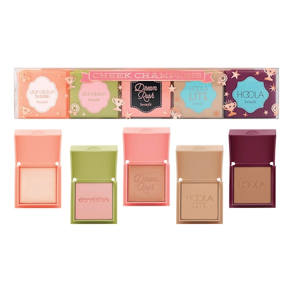 Kit Cheek Champions - Mini zestaw pudrów, BENEFIT COSMETICS