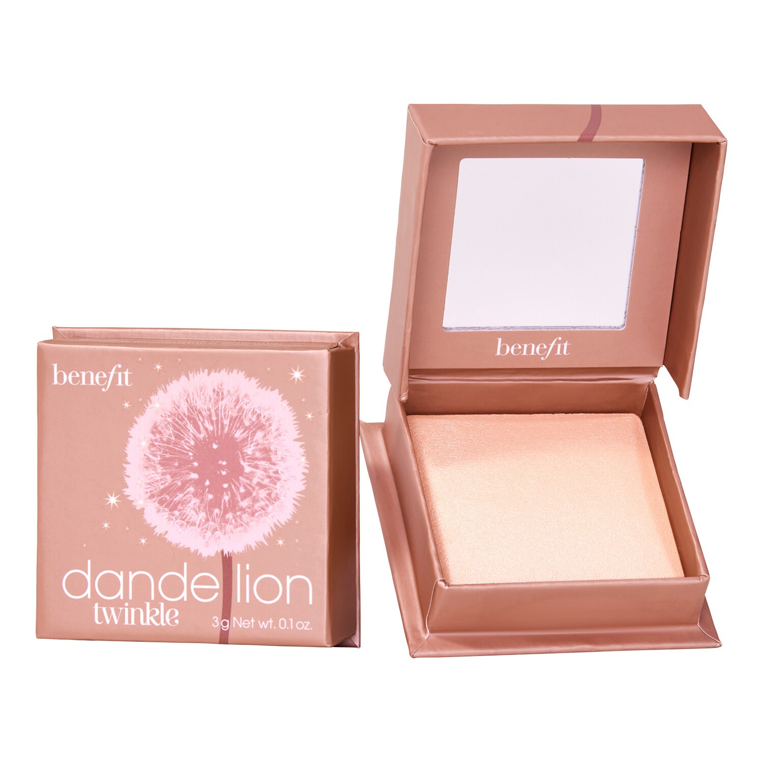 E-shop BENEFIT COSMETICS - Dandelion Twinkle - Jemně růžový rozjasňovač