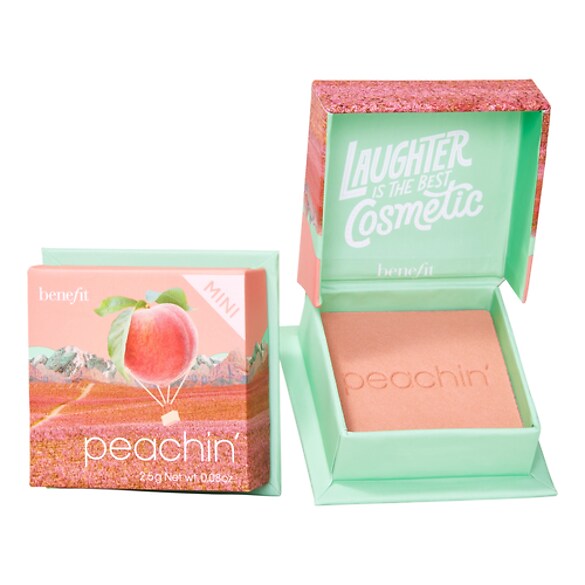 Peachin' WANDERful World  - Fard de obraz travel size, Benefit