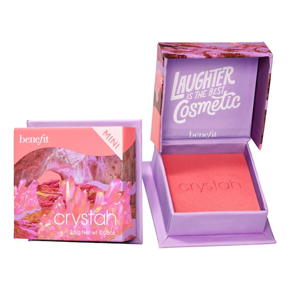Crystah WANDERful World - Blush poudre format mini, BENEFIT COSMETICS