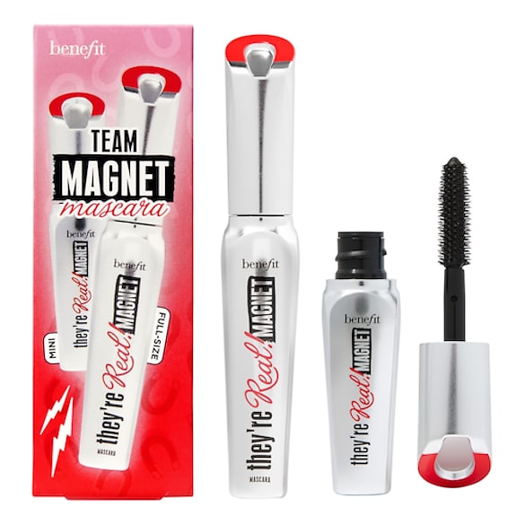 Team Magnet Lengthening Mascara Kit - Full-Size & Mini They’re Real! Magnet, Benefit Cosmetics