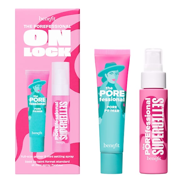 The POREfessional On Lock -  Makyaj Sabitleyici ve Primer Seti, BENEFIT COSMETICS