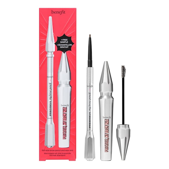Precisely Power Up Teinte 4 -  Duo crayon et cire &agrave; sourcils, BENEFIT COSMETICS