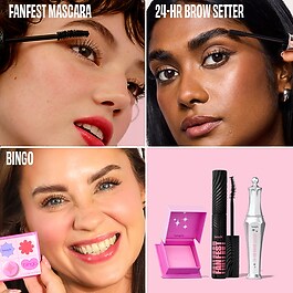 Benebingo – Set Natale Mascara, Gel Sopracciglia e Blush